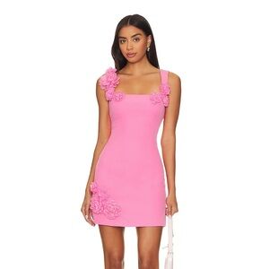 Elliatt Pink Floral Dress